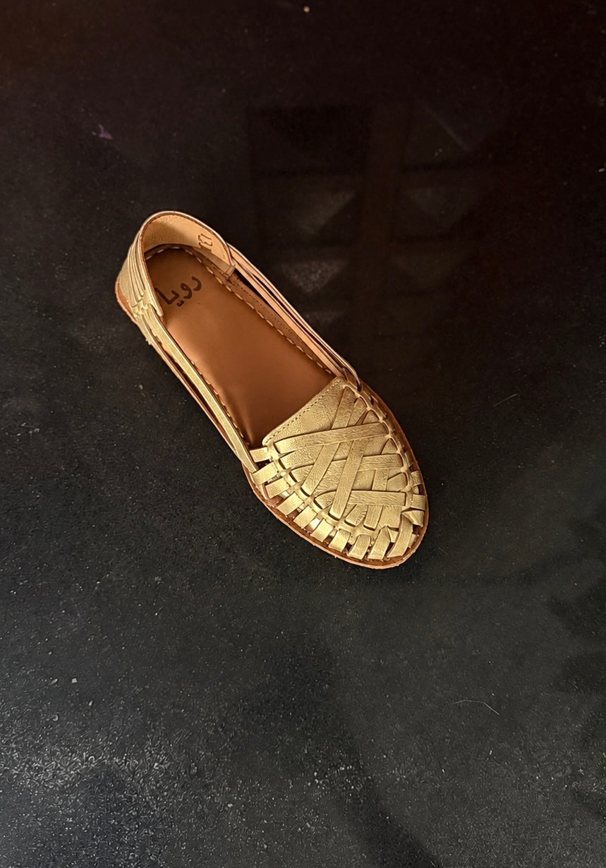 Gold Fish - Cropped Huaraches