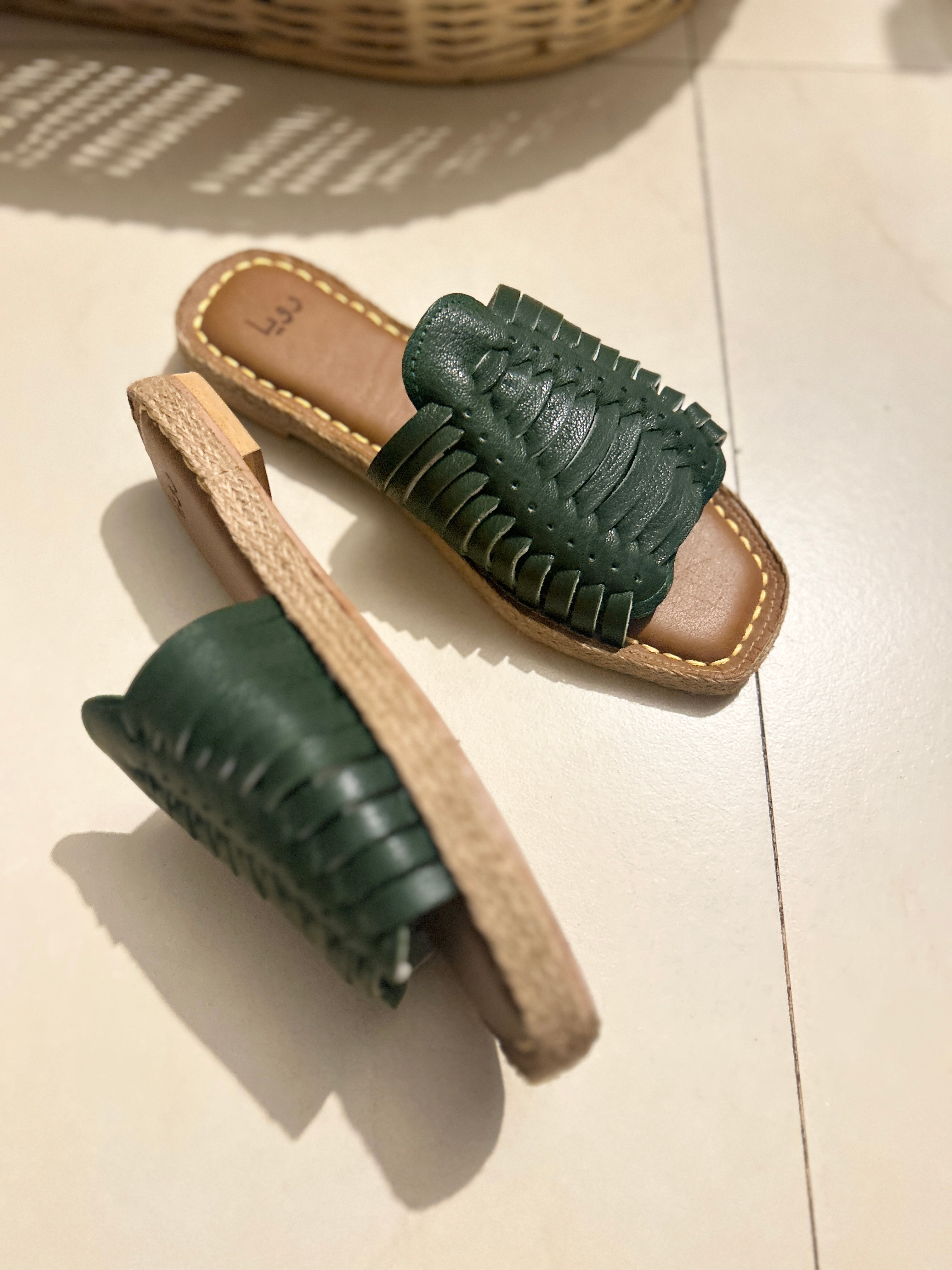 Matcha - Eleven Strap Slide – Roya