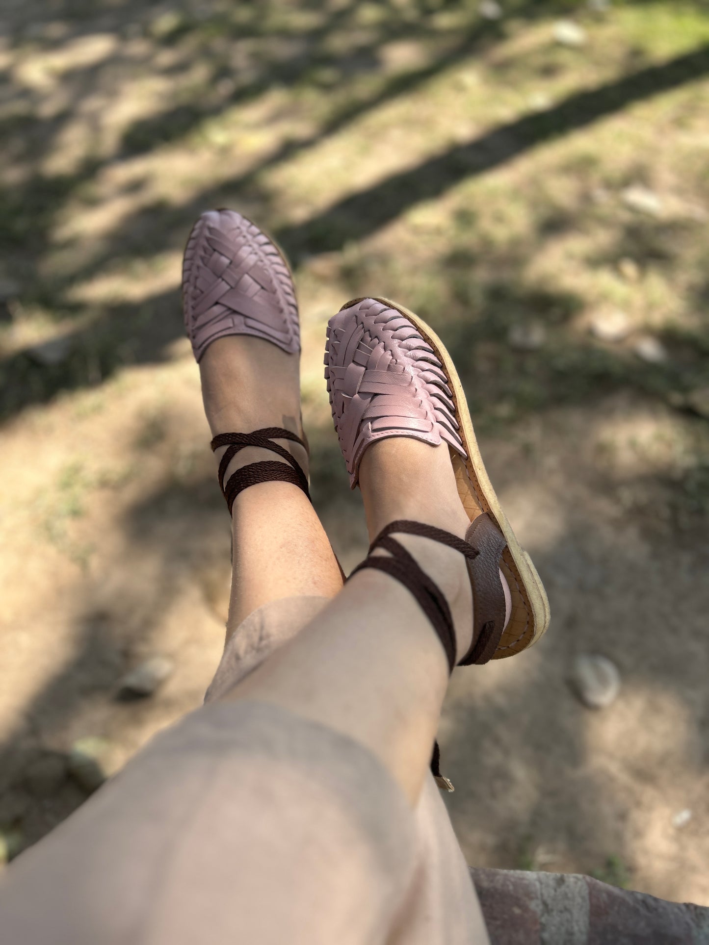 Rose - Lace-up Sandals